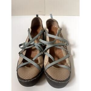 J-41 Water Shoes Blue and Grey Outdoors Size 8